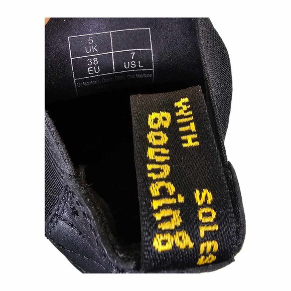 NEW Dr. Martens Black Patent Leather Chelsea Boots Rozalie  Size 7 - Picture 13 of 14